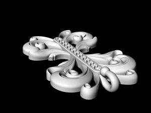 brilliant fantasy pendant 3D Print Model