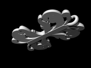 brilliant fantasy pendant 3D Принт Модель
