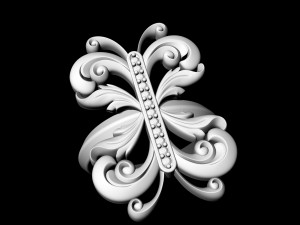 brilliant fantasy ring 3D Baskı Modeli