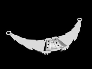 wide vintage pendant Modelo de impresión 3D