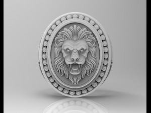 lion ring with diamond Modelo de Impressão 3D