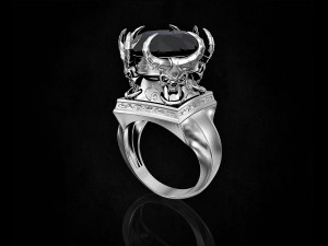 skulls from the hell-ring Modelo de impresión 3D