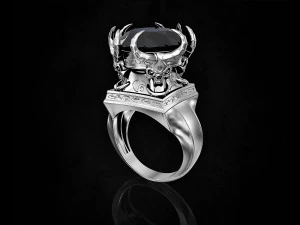 crânios do anel do inferno Modelo de Impressão 3D