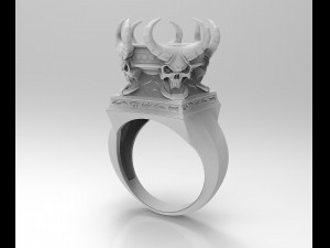 skulls from the hell-ring 3D Print Model