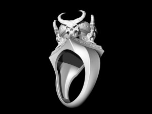 skulls from the hell-ring 3D Print Model