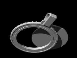 leo-zodiac pendant 3D Print Model
