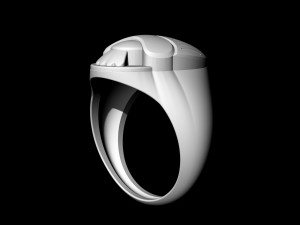 egyptian scarab ring 3D Принт Модель