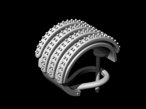 branches ring with inner band Modello di stampa 3D