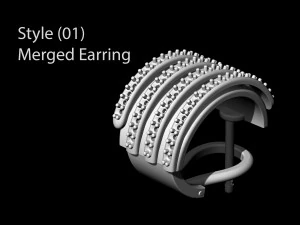 branches ring with inner band 3D Print Model
