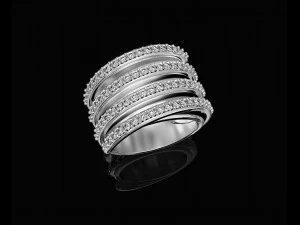 branches ring with inner band 3D Print Model