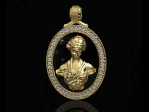 кулон Венера 3D Принт Модель