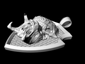 predator pendant 3D Print Model