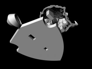 predator pendant Model Cetak 3D