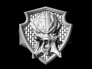 predator ring Model Cetak 3D
