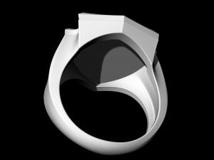 predator ring Model Cetak 3D