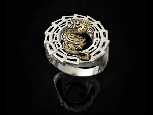 dragon ring Modèles 3D en vedette
