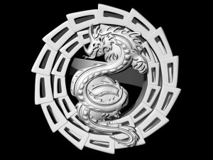 dragon ring 3D Print Model