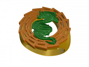 dragon ring Modèles 3D en vedette
