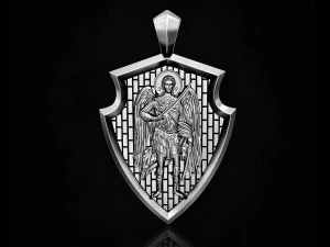 angel with sword pendant 3D Print Model