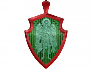 angel with sword pendant 3Dプリントモデル