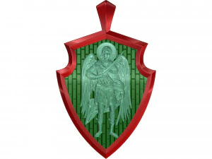 angel with sword pendant 3D Print Model