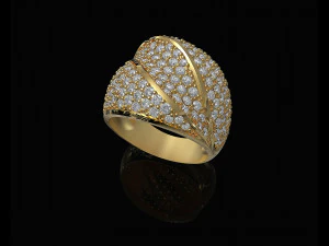 кільце трьох смуг 3D Принт Модель