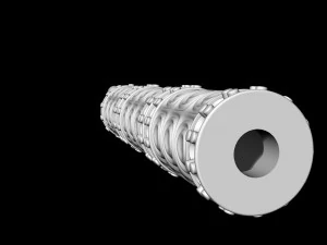 textured poles pendant-v2 3D Print Model