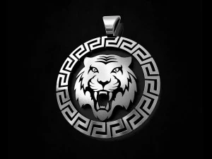 Підвіска з бенгальським тигром 3D Принт Модель