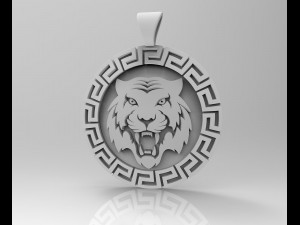 Bengal tiger pendant 3D Принт Модель