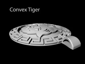 Підвіска з бенгальським тигром 3D Принт Модель