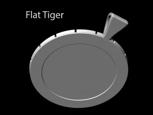 Підвіска з бенгальським тигром 3D Принт Модель