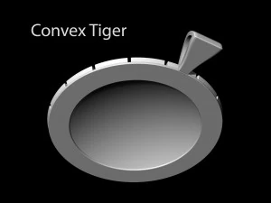 Підвіска з бенгальським тигром 3D Принт Модель