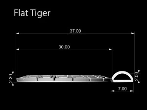 Підвіска з бенгальським тигром 3D Принт Модель