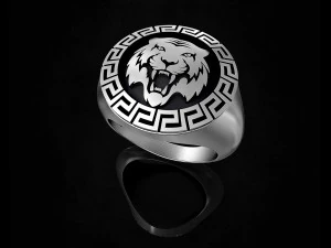 Перстень бенгальського тигра 3D Принт Модель