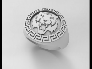 Bengal tiger ring Modello di stampa 3D