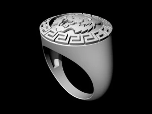 Перстень бенгальського тигра 3D Принт Модель