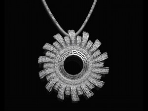 Brilliant sun pendant 3D 프린트 모델