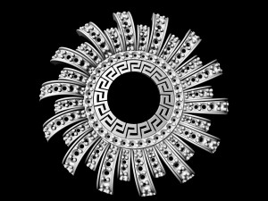 Brilliant sun pendant 3D 프린트 모델