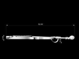 Violin Pendant 3D Print Model