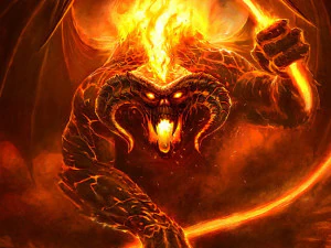 Перстень Балрога 3D Принт Модель