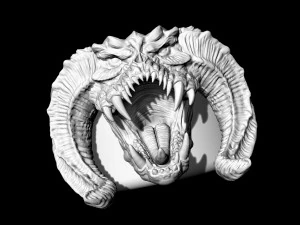 Перстень Балрога 3D Принт Модель