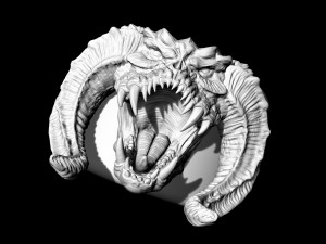 Balrog Ring 3D-printmodel
