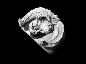 Balrog Ring 3D-printmodel