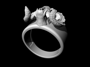 Balrog Ring 3D-printmodel