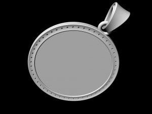 Flowers painting pendant 3Dプリントモデル