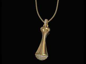 Vase pendant 3D-Druckmodell