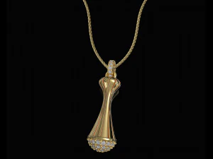 Vase pendant 3D Print Model