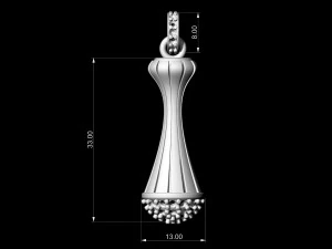 Vase pendant 3D Print Model