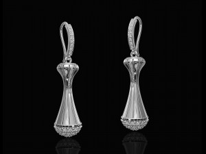 Vase earrings 3D Print Model