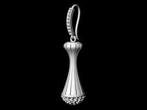Vase earrings 3D Print Model